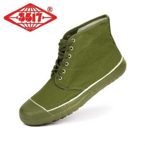 High-Top Mens Labor Protection Shoes Durable Canvas Farm Field Construction Work Boots Yellow Rubber Casual Fashion Shoes