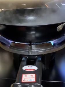 CTTC STORE Gas Stove Cast Iron Heavy Duty Single Burner Medium pressure gas stove Automatic Ignition Gas Stove