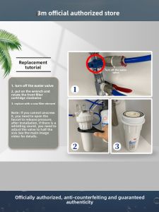 3M | Pre-Filter Home Water Filter Cartridge 10 Inch General Purpose with Wrench Set