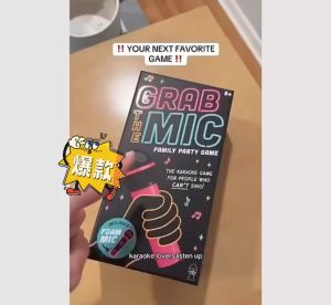 JLT Family and friends fun game grab the mic party game