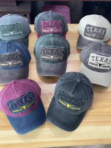 Mũ Bóng Chày Cổ Điển Bằng Cotton Đã Qua Xử Lý Thêu Chữ TEXAS Kiểu Mũ Bố Điều Chỉnh Được Dành Cho Nam Và Nữ Thích Hợp Cho Các Hoạt Động Thể Thao Ngoài Trời
