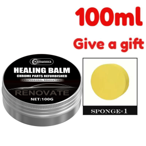 100g Car Crystal Wax Brazilian Carnauba Wax Auto Paint Sealant High Gloss Long-Lasting Protection Waterproof Polishing for