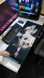 Lót Chuột Gaming Cỡ Lớn 80x30cm Họa Tiết Đẹp - Chống Trơn Trượt Chơi Game Mượt Dành Cho Bàn Phím & Laptop