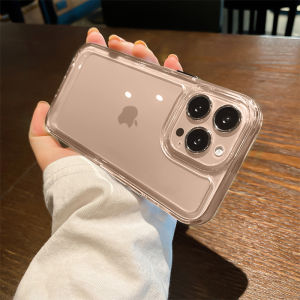 บางเฉียบ โปร่งแสง เคสโทรศัพท์ซิลิโคนสําหรับ Iphone 16 Pro Max ครอบคลุมเต็มรูปแบบฝาครอบป้องกันป้องกันการล่มสลายสําหรับผู้ชายและผู้หญิง