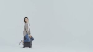 Xiaomi Suitcase Mute waterproof suitcases and travel bags traveling luggage bags TSA Lock Boarding Case 20/24/28 inch