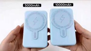 Anvers Magsafe PowerBank with Stand 10000mAh Digital Display Wireles Magnetic Portable Charger Battery Pack for 17/16/15/14/13/12
