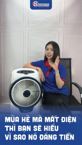 Quạt Điều Hòa Tích Điện SOWUN SW805S Công Nghệ Vừa Tích Điện Vừa Làm Mát Bằng Hơi Nước Tiện Lợi