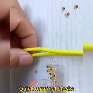 ถูกที่สุด ตัวต่อสายไฟ 250V 32A ตัวเชื่อมต่อสายไฟ(1 Pices)ปลอดภัยสะดวกและรวดเร็วในการใช้งาน ฉนวนกันความร้อนที่ดี mogee