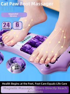 Foot Acupressure Roller with Magnetic Balls for Home Use