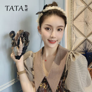 [HCM]Bờm tóc nhún tiểu thư mix nơ 4 màu siêu xinh mẫu mới nhất-Randy