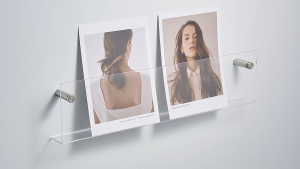 ชั้นวางหนังสือแบบติดผนัง ชั้นวางหนังสือพิมพ์ 30/60*15*5cm ไม่ต้องเจาะรู ติดตั้งง่าย ชั้นตกแต่งผนัง