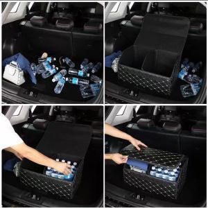 กล่อง กล่องเก็บของรถมัน กล่องพับเก็บได้ กล่องเก็บของแบบพับได้ กล่องใส่ยอดนิยมในรถมัน