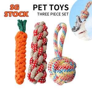 Pet Toys For Dogs and Cats Bite Toy Tooth-grinding Toys Dog Training Interactive Toys Cat Toy 3 piece set