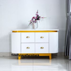 Bufet Pendek Oval 120cm/trinityjayafurniture