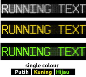 Running Text Samarinda