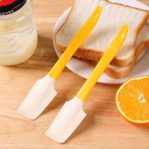 3pcs Baking Tools Spatula Translucent Mini Silicone Spatula Baking Spatula Cream Heat-Resistant Kitchen Utensils Scraper Decorator