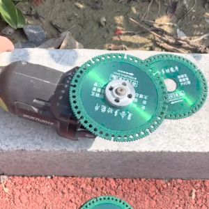 [ดีลโปรโมชั่น] ใบเลื่อยวงเดือน ใบเลื่อยเหล็ก แบบแข็งมาก ขนาด 100 มม. ใช้ตัดกระเบื้อง หินอ่อน โลหะ ผนัง ด้วยเลเซอร์เทคโนโลยี - ใบเลื่อยตัดเซรามิก กระจก และวัสดุอื่นๆ สำหรับเครื่องเจียรแบบมุม