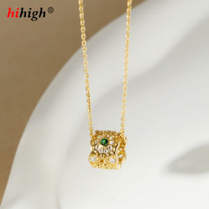 แผ่นเงินสเตอริงก์ S925ทอง14K โชคดีสร้อยคอพร้อมจี้หญิงสาวที่โซ่ไหปลาร้าของจำเป็นทุกวัน