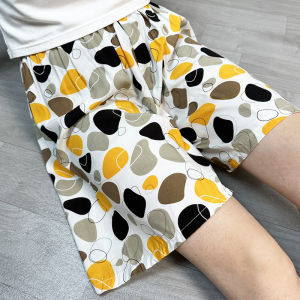 New Summer Womens Five-Quarter Silk Short Pants plus Size Sleepwear Artificial Cotton Outdoor Beachwear Thin Style