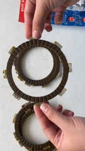 Piaggio Ape City Clutch Lining Kit (Set of 7) - 1A012153