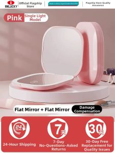 IMLUCKY | Smart LED Light Makeup Mirror Portable