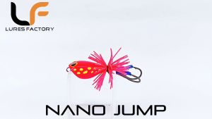 LURESFACTORY - NANO JUMP FROG HARD RESIN 3cm 6g JUMP FROG TOP WATER