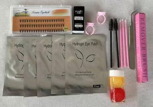 ชุดต่อขนตาถาวร เซ็ตต่อขนตาถาวรด้วยตัวเอง เซ็ตต่อขนตาเองที่บ้าน