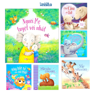 Sách Ehon Châu Âu (lẻ cuốn) Những Câu Chuyện Cảm Động Về Tình Bạn và Mẹ Con (Tân Việt)