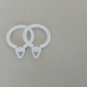 10pcs Curtain Hook Universal Ring Smooth Silent Pulling Ring 44mm Curtain Rod Pulling Ring