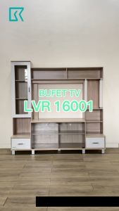 Lemari TV Multifungsi L VIR 1600 dengan Penyimpanan Luas - Desain Modern Multicolor