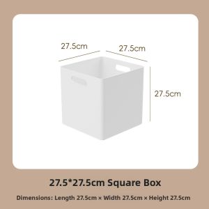 JILAIYAO | Square Lidded Heavy-Duty Organizer Box