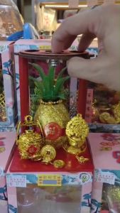 2025 五谷盲盒/系列 黑金 盲盒 明盒 random 新年摆设 黑金发财福米桶 黑金发财金元宝 新年 新年用品 何年 何年品 happy new year chinese 摆设品 风水 旺 福 米桶 元宝 金元宝 米 桶 五谷  新年福