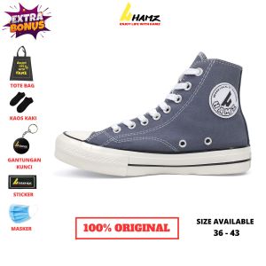 Hamz Star Hero High Grey Sepatu Sneakers Pria dan Wanita