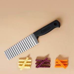 Dao chặn rau củ dao gợn sóng nhiều kích cỡ - LAZYL