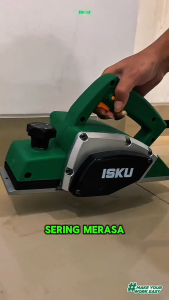 ISKU Gergaji Circular Saw 1000W + Planer Listrik 450W  + Mesin Gerinda Tangan 500w + Blower Industri 600W + Mesin Bor Listrik Bolak 700W
