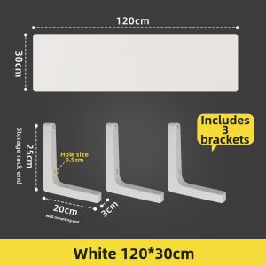 WUBUWEI | Wall Mounted Shelf for TV Background Wall Decoration