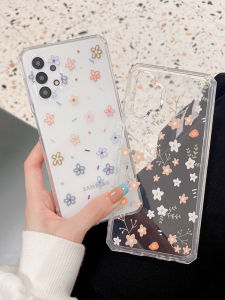 Fashionable Silicone Phone Case Full Edge Protection Anti-Fall for Samsung S24FE S25ULTRA S21FE A54 A56 A15 A55 Transparent Soft Shell