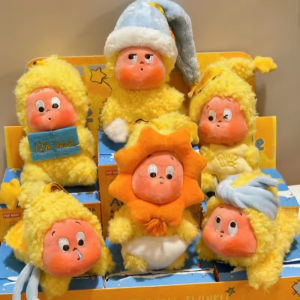 Cute Twinkle Star Series Stuffed Doll Kawaii Vinyl Plush Star Man Toys Doll Trendy Play Collection Gift