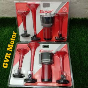 Klakson telolet 3 terompet/corong 12V buat Motor dan Mobil