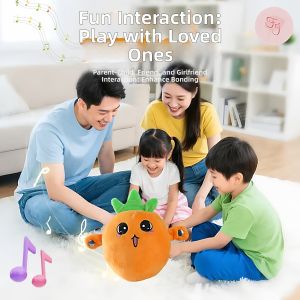 KIUMO | Interactive Singing Banana Rhythm Piano Plush Toy