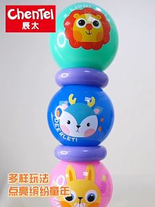 BÓNG HƠI NHỰA DẺO CHO BÉ ĐƯỜNG KÍNH 15CM - HÃNG CHENTEL