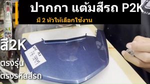 ปากกาแต้มสี ปากกาแต้มสีรถ สีแต้มรถ  นิสสัน  Nissan Kicks Note X-TRAIL Juke Tida Livina Pulsar URVAN  ยี่ห้อ P2K