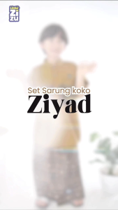 Set Sarung Koko Ziyad by Little Zizu