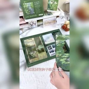 sổ tay bìa cứng - bộ quà tặng phong cách cổ điển vintage chủ đề hội họa châu âu - claude monet - vincent van gogh
