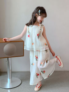 SQTN.KIDS | Cute Thin Girl Summer Set