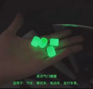 YiGo柔佛现货🔥(夜光轮胎气嘴帽) 汽车气门嘴帽摩托电动车真空胎气嘴发光气门芯盖套 轮胎充气盖 tire inflation cap tire valve cap