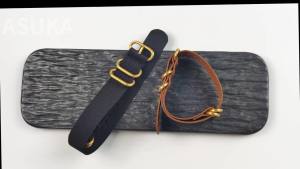 Canvas Watch Strap 18mm20mm22mm24mm Universal Resistant Durable Nylon Band Men Women Sport Bracelet Silver Black RoseGold Buckle