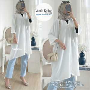 Kaftan Moela Vanila LD 180: Nyaman & Elegan untuk Berbagai Acara