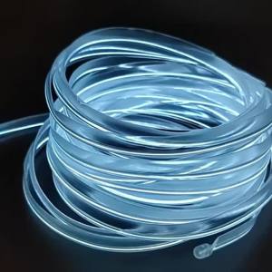 Car Interior Atmosphere Light 5V EL Cold Light Line Tube LED Neon Strip USB Auto Decoration DIY Flexible Ambient Lamp 1M/3M/5M