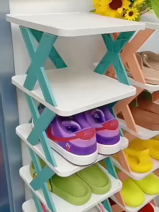 NEW 2-9 Layers Multi-tier Shoe Rack Simple Storage Rack For Dormitory Bedroom Shoe Storage Organizer Shelf Orange/Blue/Green